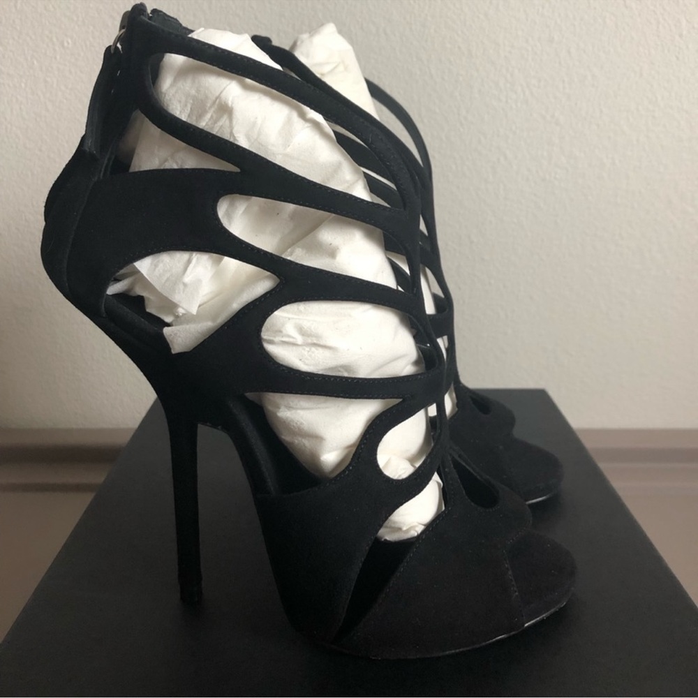 Giuseppe Zanotti Butterfly Cutout Sandals 39